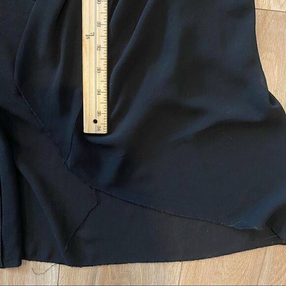 Gold Sequin Strapless Prom Graduation High Low Maxi Dress - Picture 7 of 7